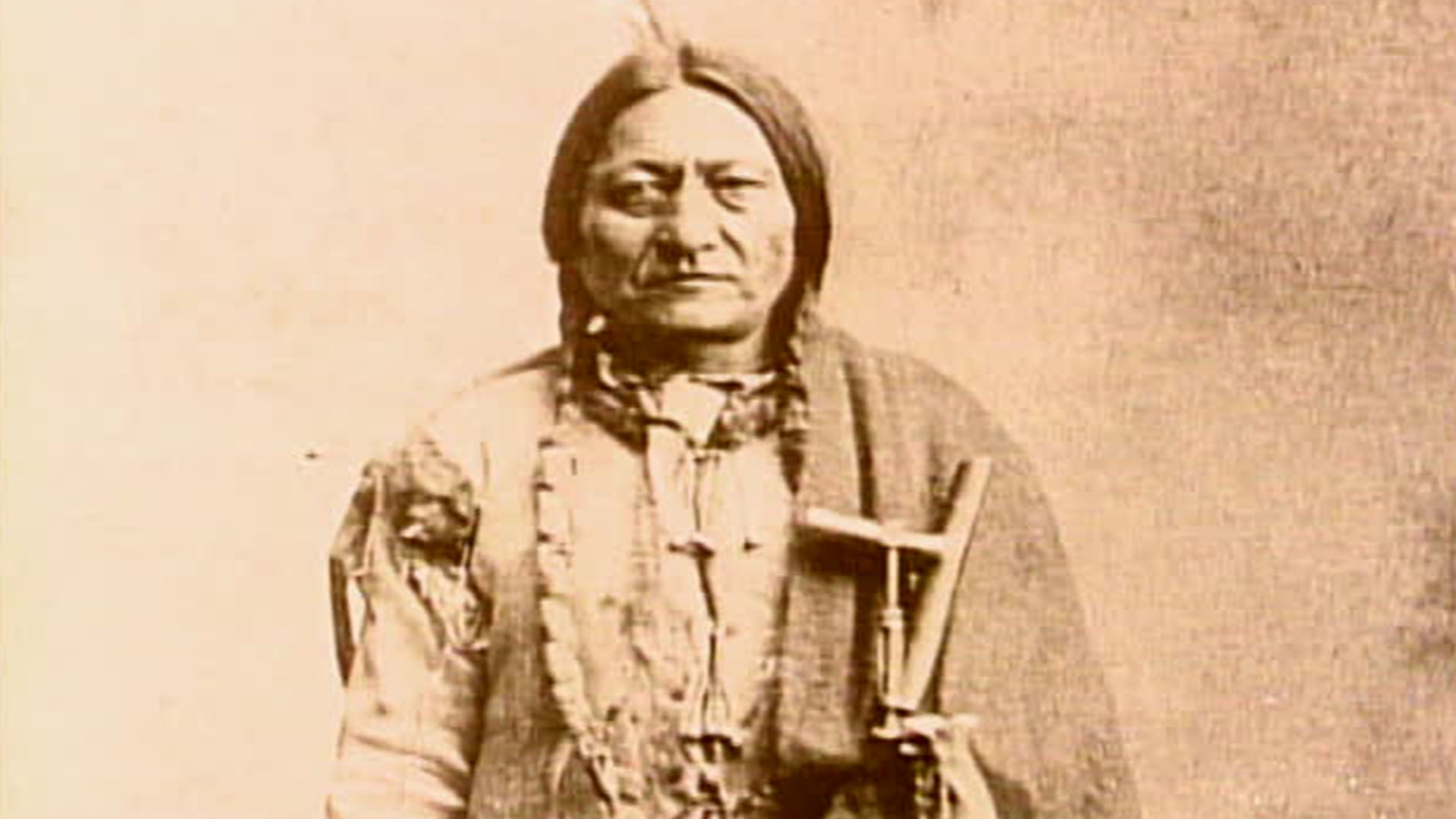 a photo of a native american