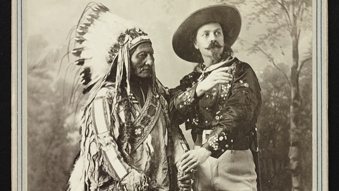 a photo of a native american leader